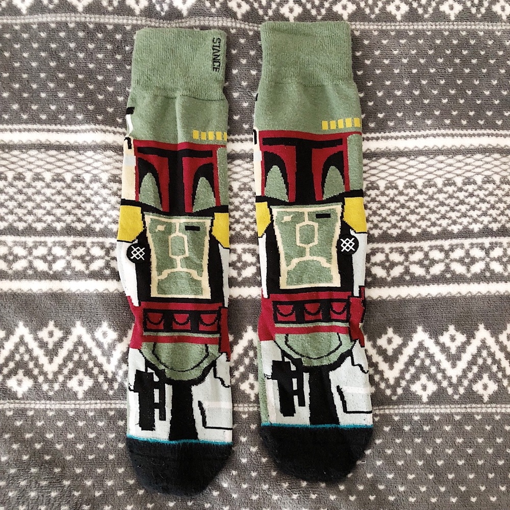 Men’s Star Wars Boba Fett Stance socks